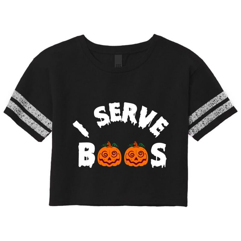 Halloween I Serve Boos Funny Barkeep Mixologist Ba Scorecard Crop Tee by KeaganKoehler | Artistshot