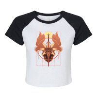 Child Of Destiny 2 Raglan Crop Top | Artistshot