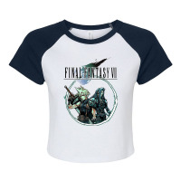 Final Fantasy Vii   Cloud & Sephiroth Raglan Crop Top | Artistshot