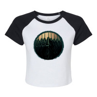 The Nine   Fantasy Raglan Crop Top | Artistshot