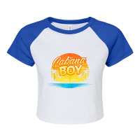 Mens Cabana Boy Pool Party Gift Tank Top Raglan Crop Top | Artistshot