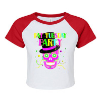 Fat Tuesday Mardi Gras Shirts Mardi Gras Costume M Raglan Crop Top | Artistshot