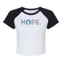 Nope Magic The Gathering Control Blue Player 29 Raglan Crop Top | Artistshot