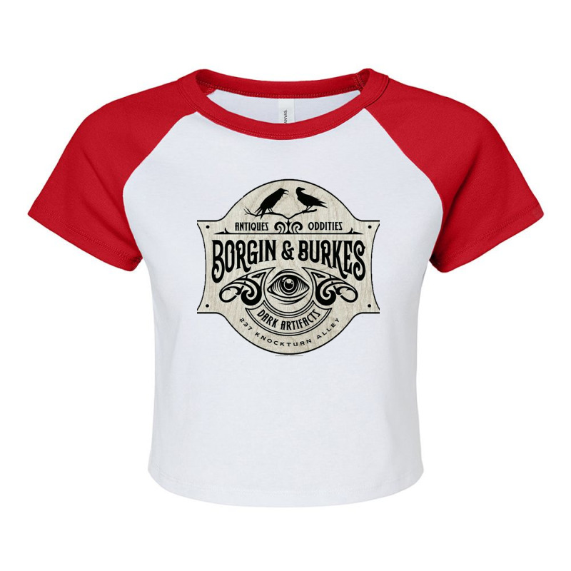 Borgin N Burkes Raglan Crop Top by brodyjeunep | Artistshot