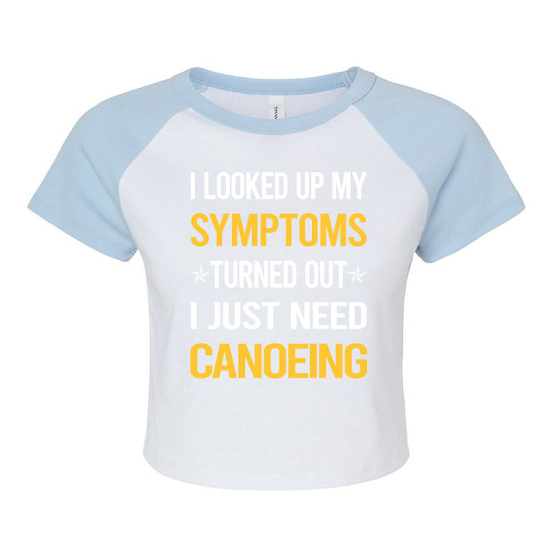 My Symptoms Canoeing Canoe Stars Raglan Crop Top by uisteyuge9 | Artistshot