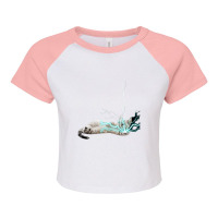 Cat Lightning   1 Raglan Crop Top | Artistshot