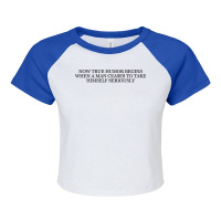 Hermann Hesse 80s Stars Raglan Crop Top | Artistshot