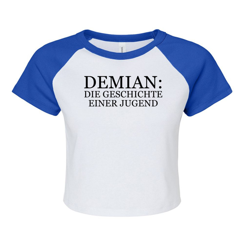 Hermann Hesse Cute Tumblr Raglan Crop Top by nunzityrionl | Artistshot