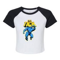 The Tick Raglan Crop Top | Artistshot