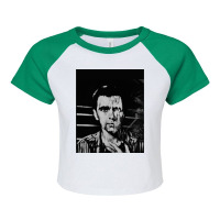 Peter Gabriel (melt) Raglan Crop Top | Artistshot