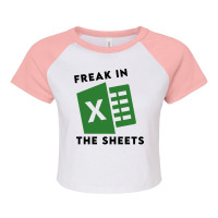 Freak In The Sheets Girl Travel Raglan Crop Top | Artistshot