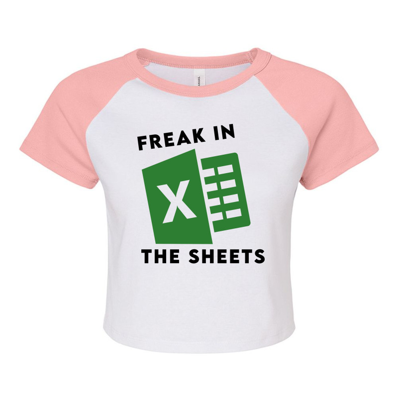 Freak In The Sheets Girl Travel Raglan Crop Top by eematicse4 | Artistshot