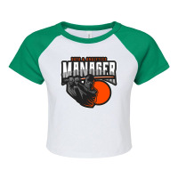 Motivated Data Analytics Manager Cool Raglan Crop Top | Artistshot