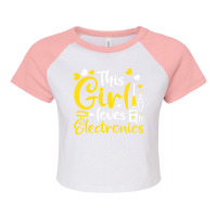 Electrician Lineman Wireman Electronics Technician Raglan Crop Top | Artistshot