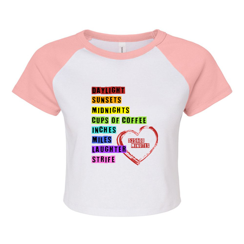 Seasons Of Love Raglan Crop Top by winfrintsp | Artistshot