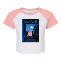 The New Yorker Edition Sept 2008 Raglan Crop Top | Artistshot