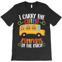 I Carry The Cutest Pumpkins Thanksgiving School Bu T-shirt | Artistshot