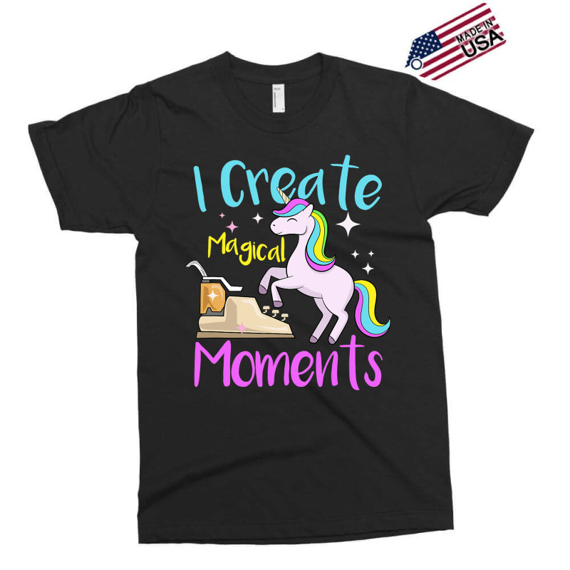 I Create Magical Moments Author Unicorn Writer Exclusive T-shirt by DilynnRinker | Artistshot