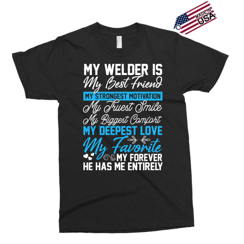 Funny Welding Design For A Welder Wife Girlfriend  Exclusive T-shirt | Artistshot