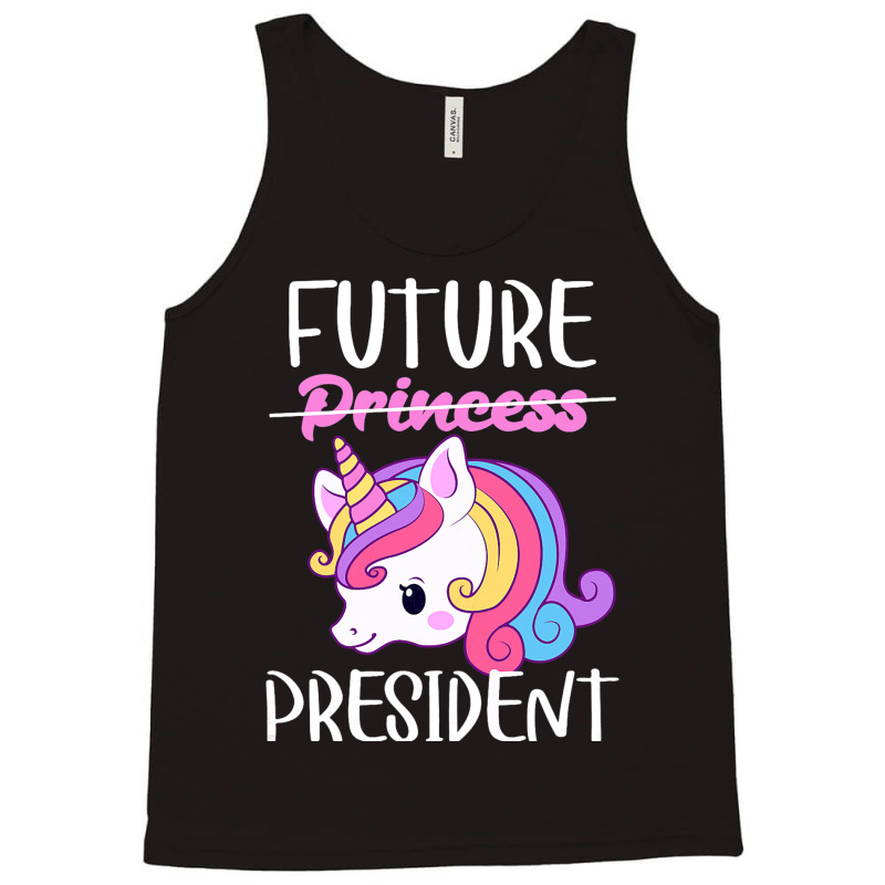 Future President Girls Feminist Unicorn 1 Tank Top | Artistshot