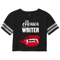 Horror Writer Author Books Novelist Writing Story  Scorecard Crop Tee | Artistshot