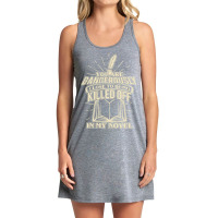 Funny Novelist Design For A Book Author Tank Dress | Artistshot