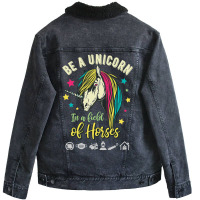 Horse Racing Tshirts For Men Women Graphic Plus Si Unisex Sherpa-lined Denim Jacket | Artistshot