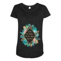 I Am An Author Ask Me About My Book Maternity Scoop Neck T-shirt | Artistshot