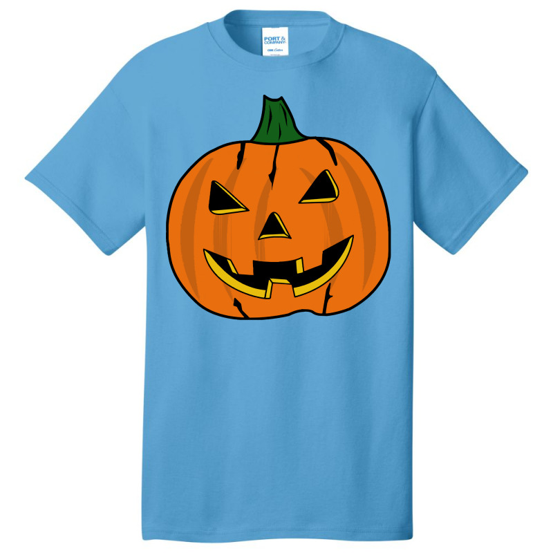 Scary Pumpkin Halloween T  Shirt Scary Pumpkin T  Shirt Basic T-shirt | Artistshot