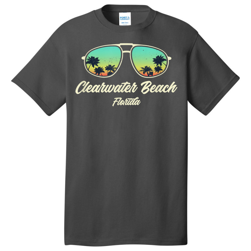 Clearwater Beach Souvenir, Florida Reminder Basic T-shirt by FrancesTiffany | Artistshot