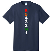 Motorcycle Gear Shift 1n23456 Biker T Shirt Basic T-shirt | Artistshot