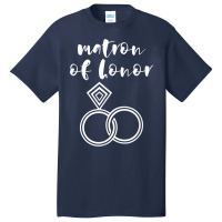 Matron Of Honor Wedding Rings T Shirt Basic T-shirt | Artistshot