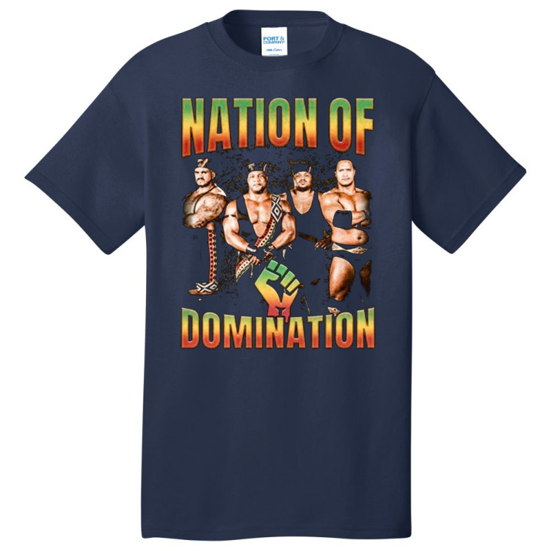 Nation Of Domination, Nation Of Domination Vintage, Nation Of Dominati Basic T-shirt by SHOPHUENR | Artistshot