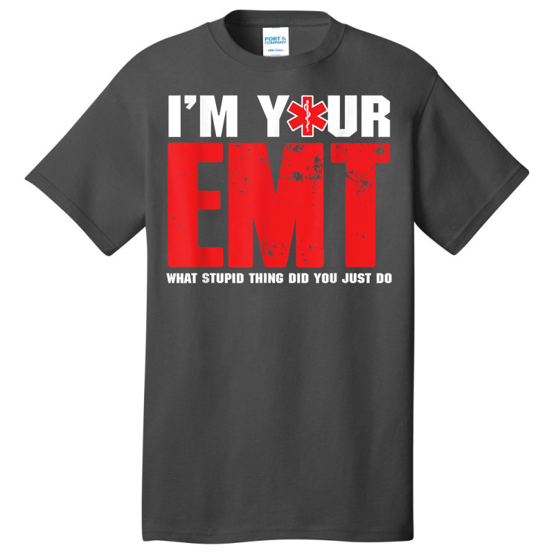 Emt Emergency Medical Technician Ems Paramedic Medical Gift Basic T-shirt | Artistshot