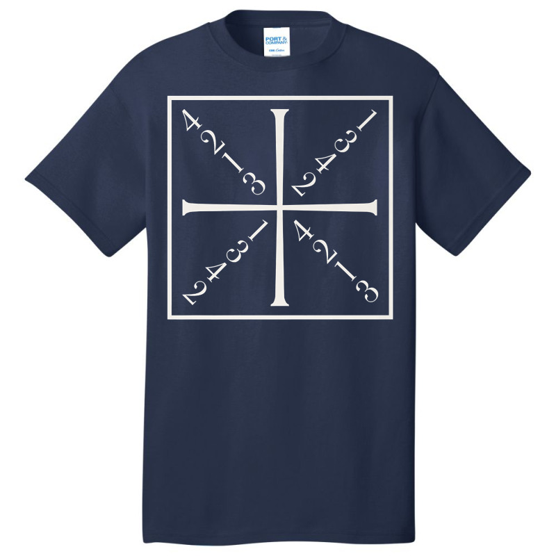 Fencing T Shirt Meyer's Square Hema Tee German Longsword Basic T-shirt | Artistshot