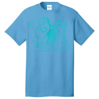 Octopus Cool Vintage Marine Biologist Ocean Sea Life 4 Basic T-shirt | Artistshot