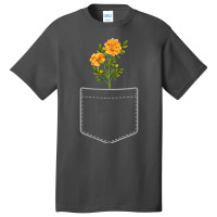 Marigold Flowers In Your Pocket T-shirt Basic T-shirt | Artistshot