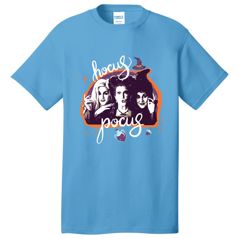 Hocus Pocus Colour Basic T-shirt by laurynvanhoose | Artistshot