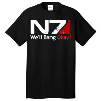 We'll Bangs Okay N7s Basic T-shirt | Artistshot