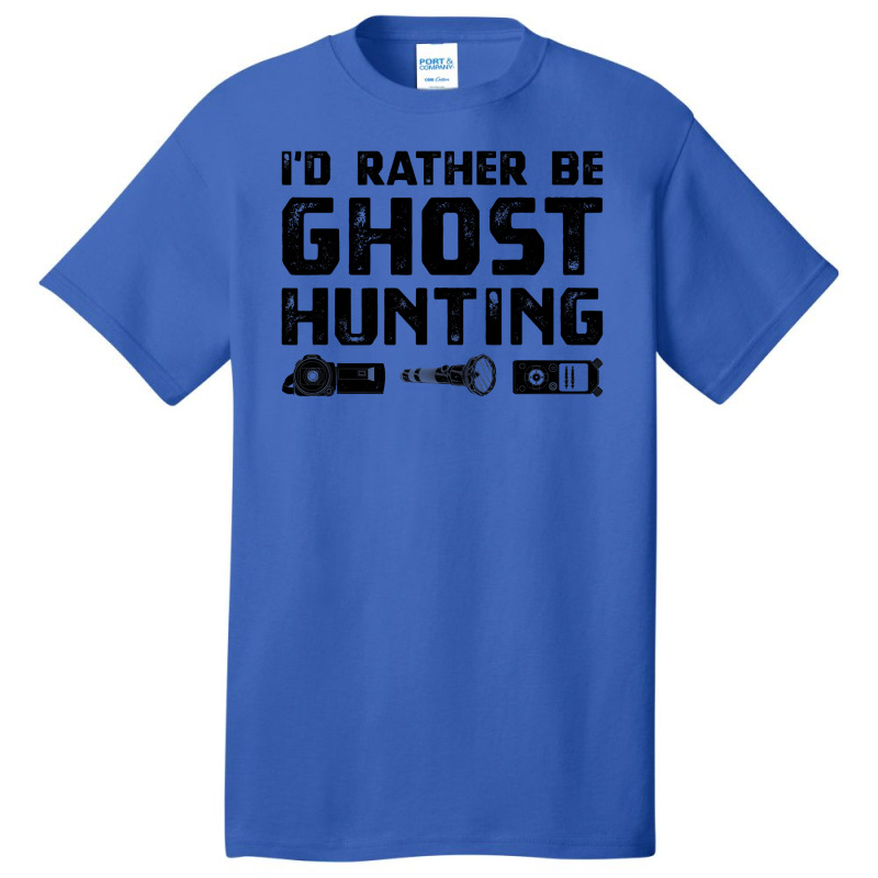 Funny Ghost Investigator  Paranormal Hunt Tee Apparel Basic T-shirt by AuturoMedero | Artistshot