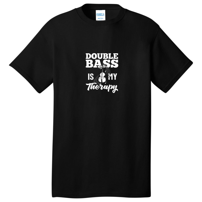 Double Bass Music Instrument Player Beginner Lesson Basic T-shirt | Artistshot