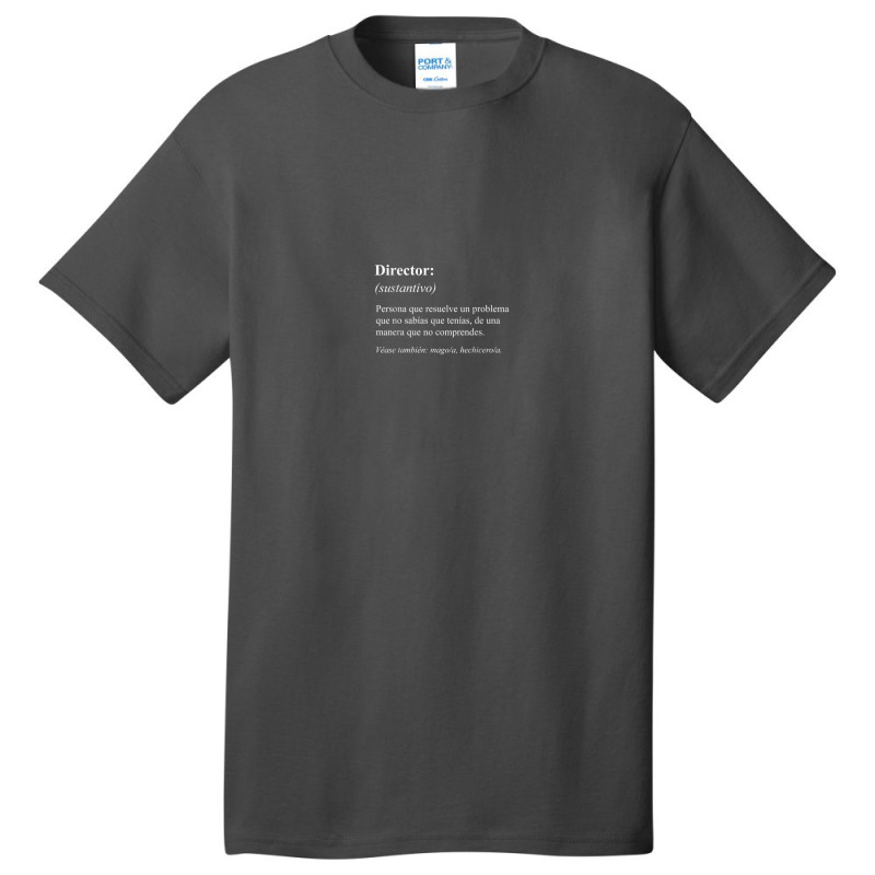 Funny Job Definition Spanish Design   Director Basic T-shirt | Artistshot