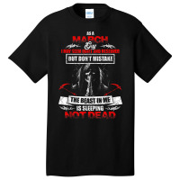 As A March Guy I May Seem Quiet And Reserved Shirt Basic T-shirt | Artistshot