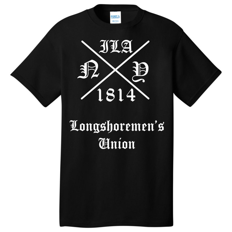 Longshoremen's Union 1814 New York Longshoreman Pullover Hoodie Basic T-shirt | Artistshot