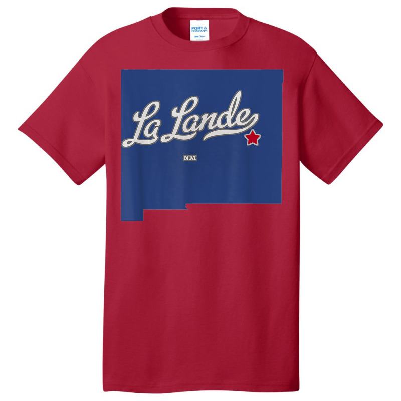 La Lande New Mexico Nm Map T Shirt Basic T-shirt | Artistshot