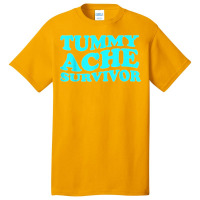 Tummy Ache Survivor Stomach Ache Ibs Retro 70's Design T Shirt Basic T-shirt | Artistshot