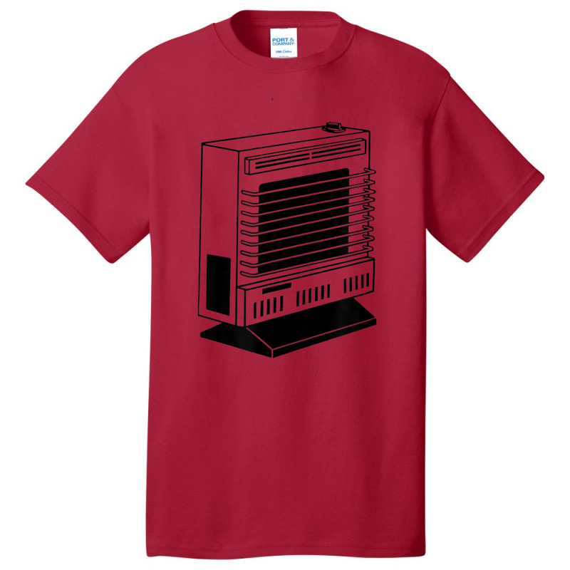 Retro Space Heater Print T Shirt Basic T-shirt by cm-arts | Artistshot