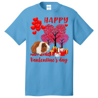 Guinea Pig Is My Valentine Funny Guinea Pig Valentines Day Basic T-shirt | Artistshot