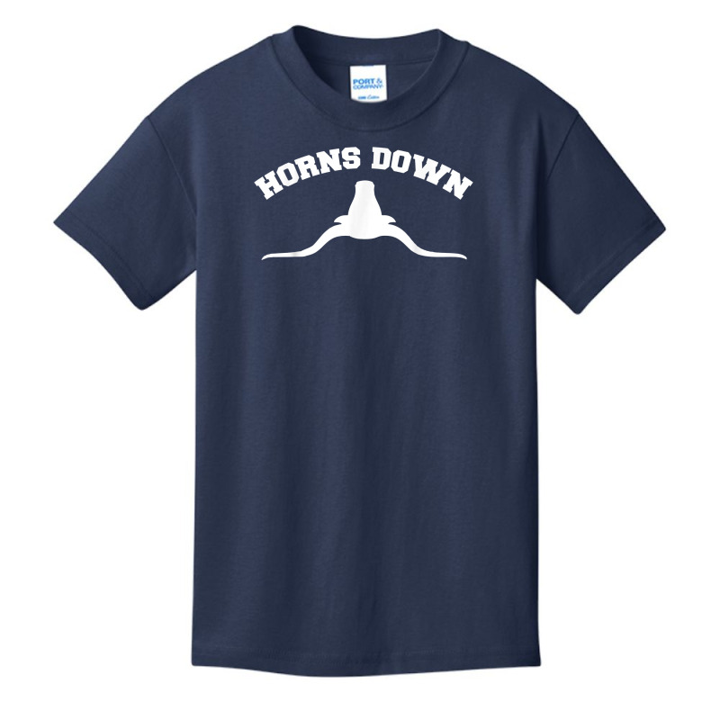 Horns Down Horns Down Texas Tuck Fexas T Shirt Basic Youth T-shirt by cm-arts | Artistshot