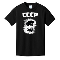 J Stalin Soviet Ussr History Moscow Red Army Russian Cccp T Shirt Basic Youth T-shirt | Artistshot